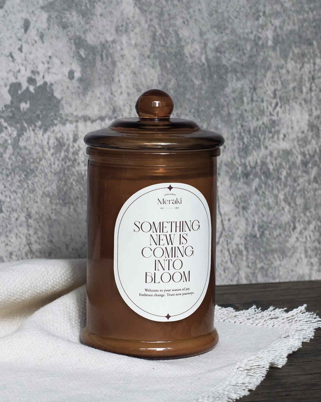 Angel Guidance Blessing Candle: Sandalwood & Violet