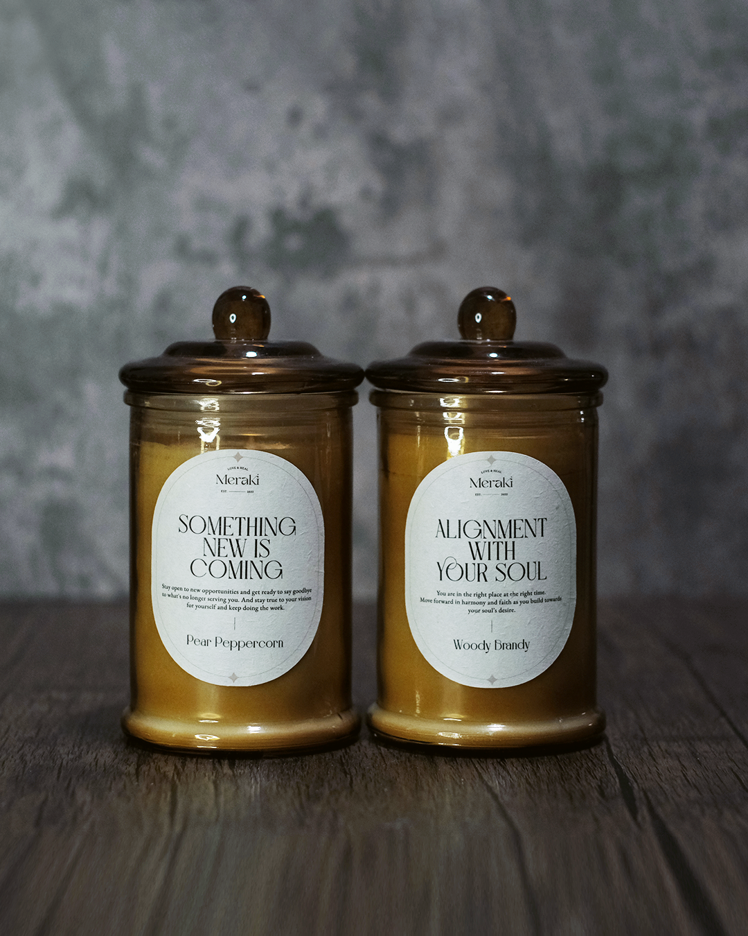 Angel Guidance Blessing Candle: Pear Peppercorn