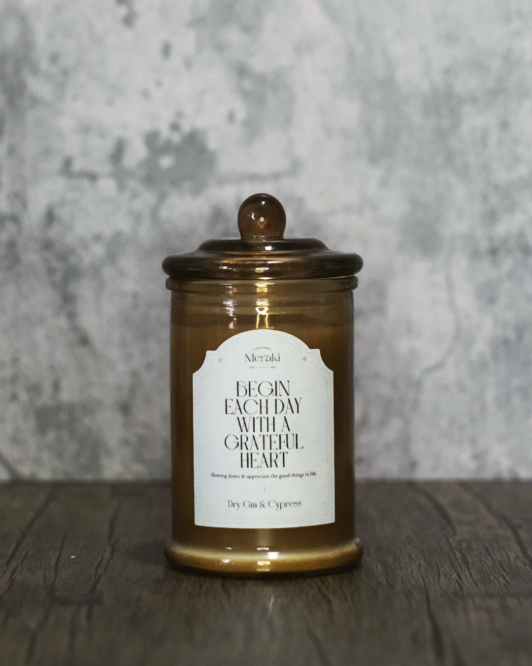 Angel Guidance Blessing Candle: Dry Gin & Cypress