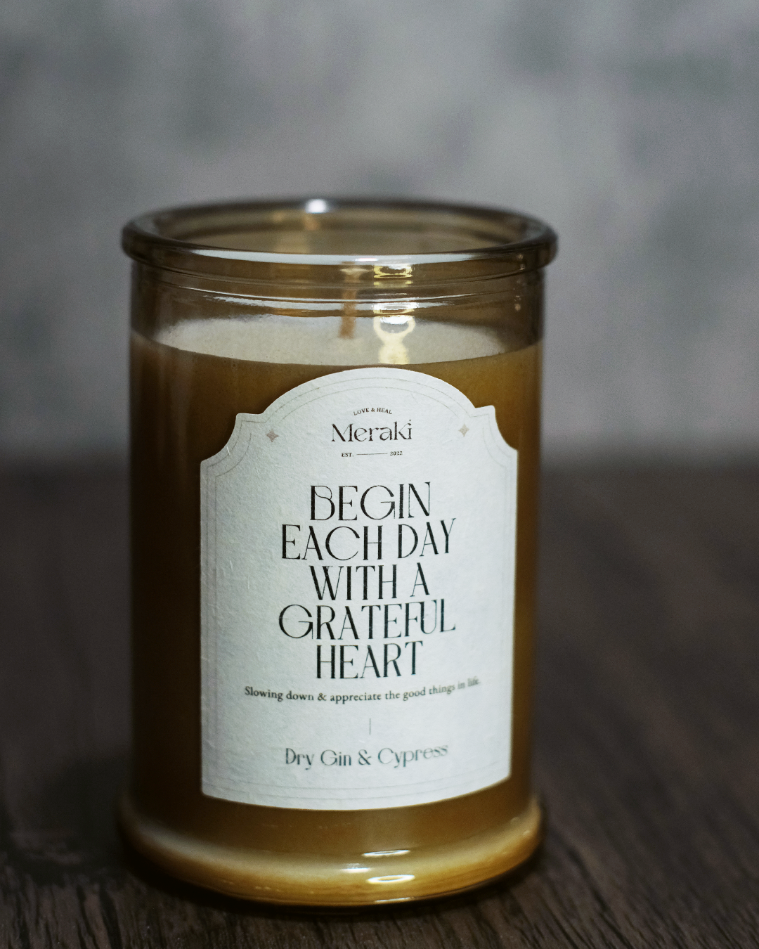 Angel Guidance Blessing Candle: Dry Gin & Cypress