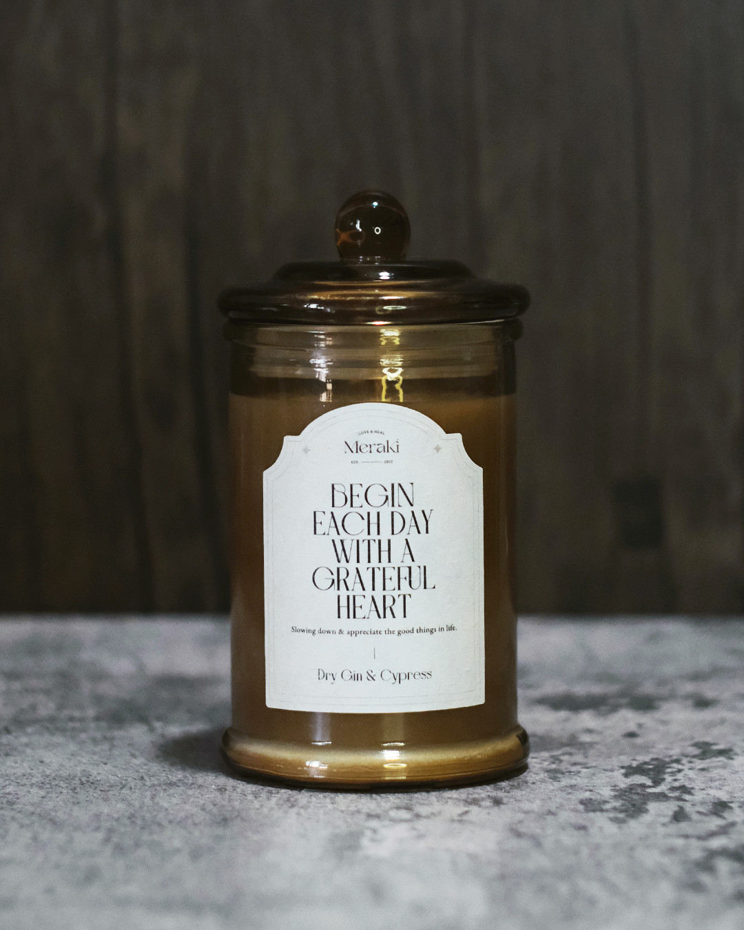 Angel Guidance Blessing Candle: Dry Gin & Cypress