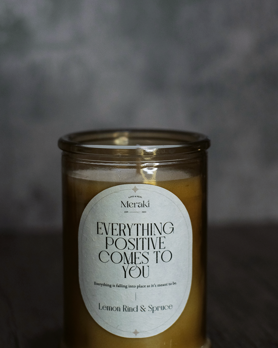 Angel Guidance Blessing Candle: Lemon Rind & Spruce