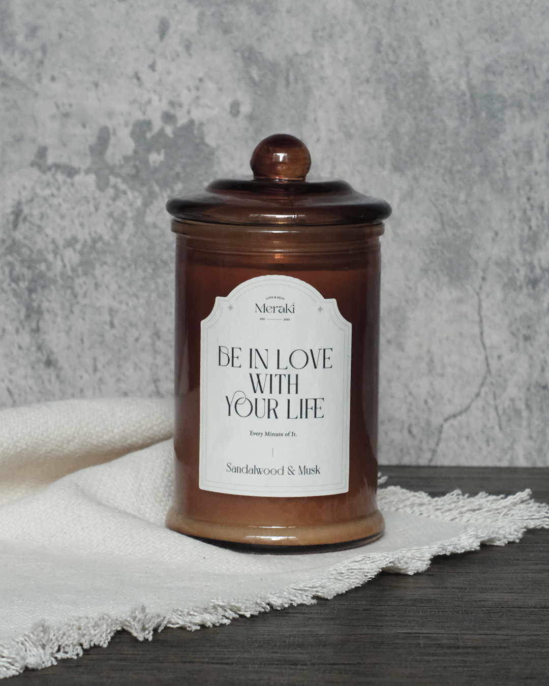 Angel Guidance Blessing Candle: Sandalwood & Musk