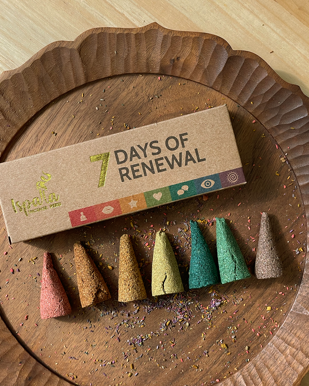 Ispalla - 7 Day Renewal Incense Cone