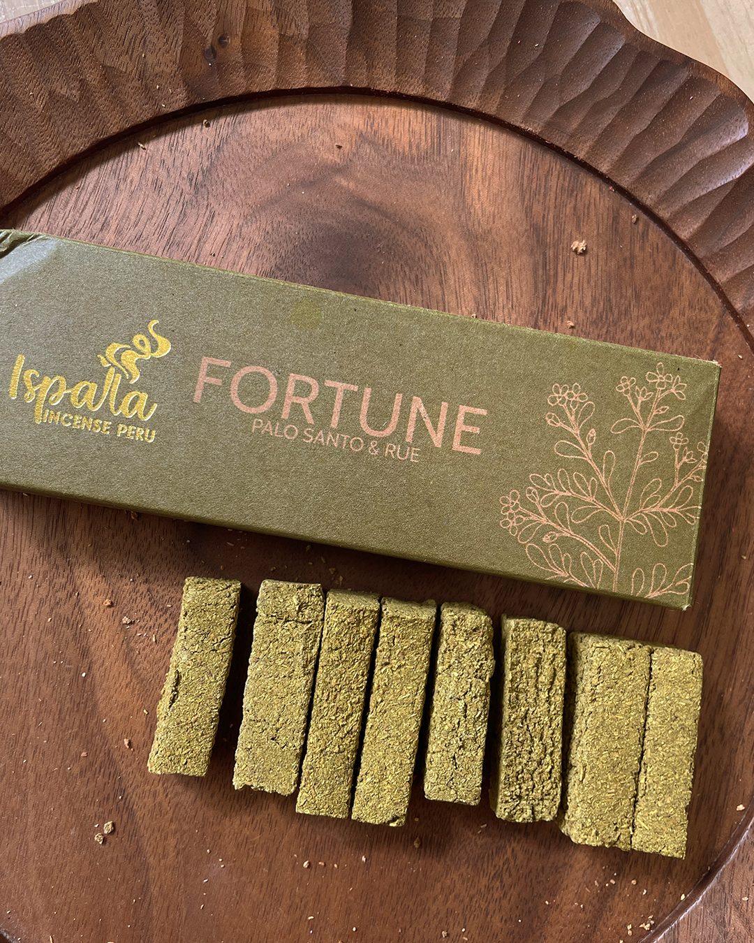 Ispalla - Fortune Incense Tablets - Palo Santo & Rue