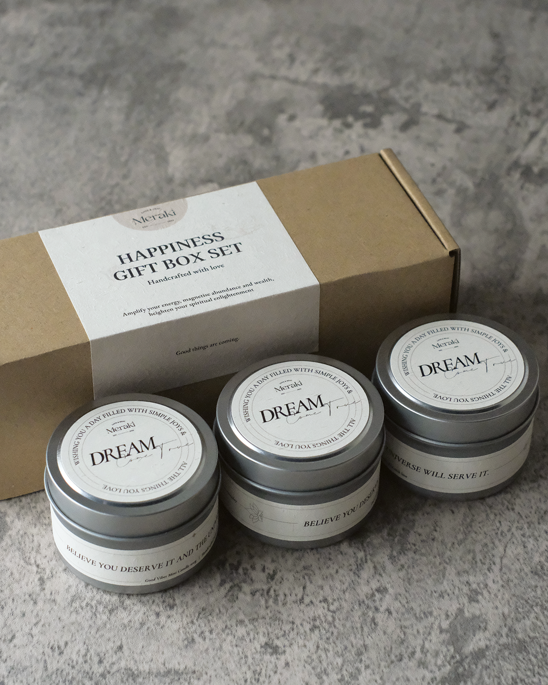 Good Vibes Mini Candle Set