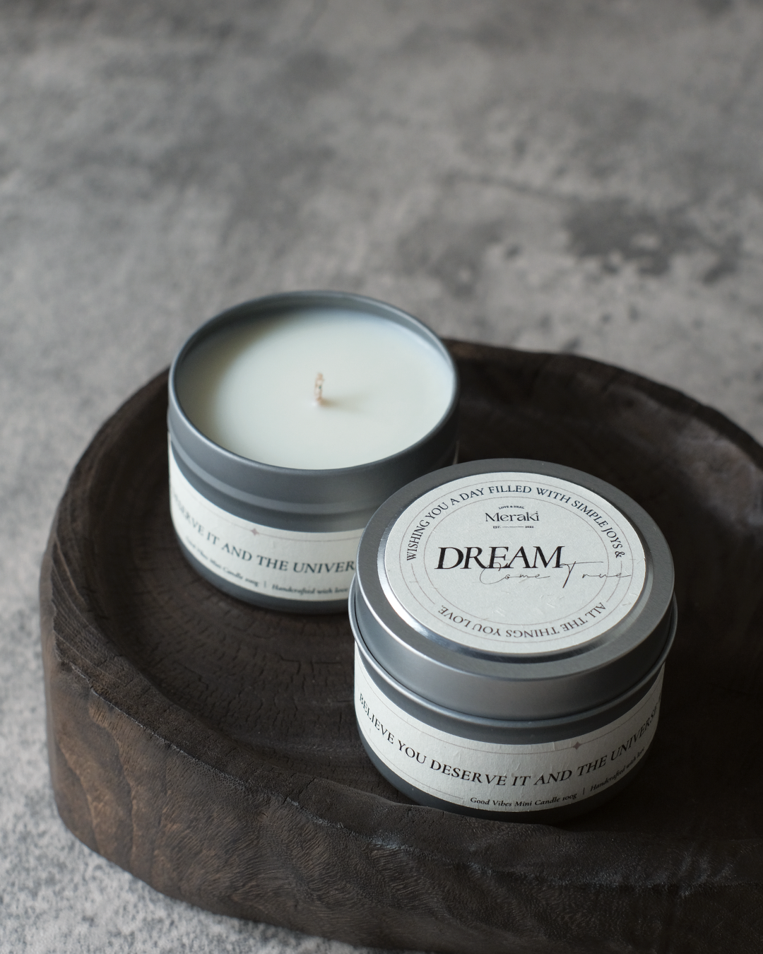 Good Vibes Mini Candle - Dry Gin & Cypress