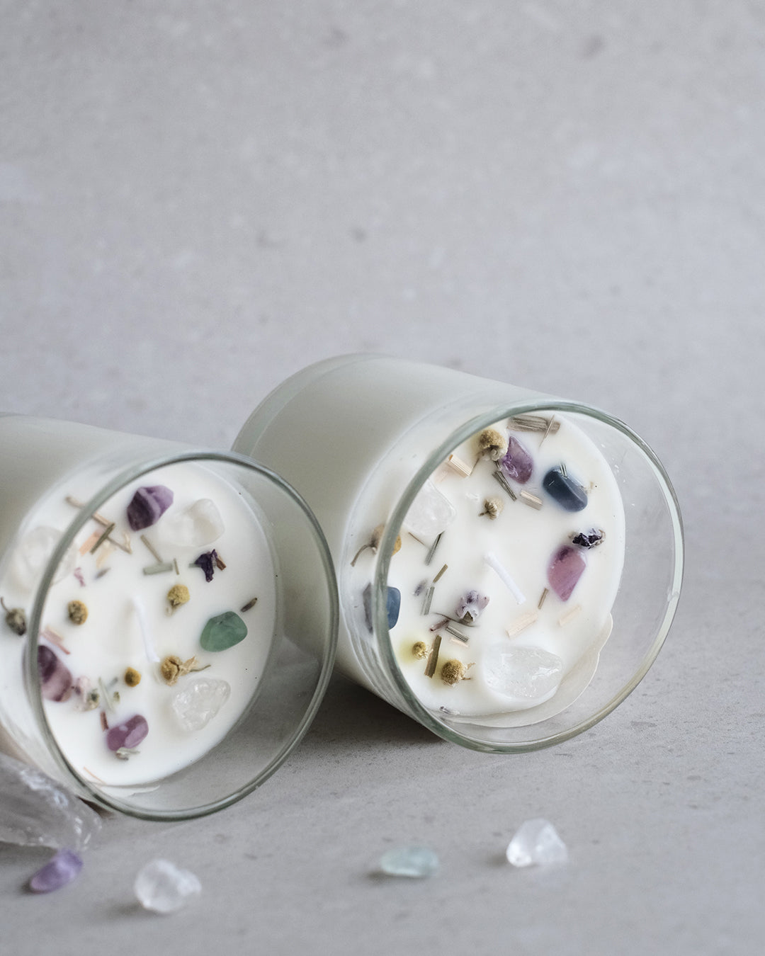 Manifestation Crystal Candle: Blessing Magic A