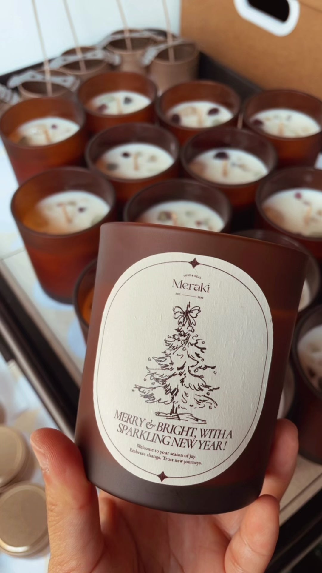 Holiday edition candle - Holiday Apple Mulled Wine